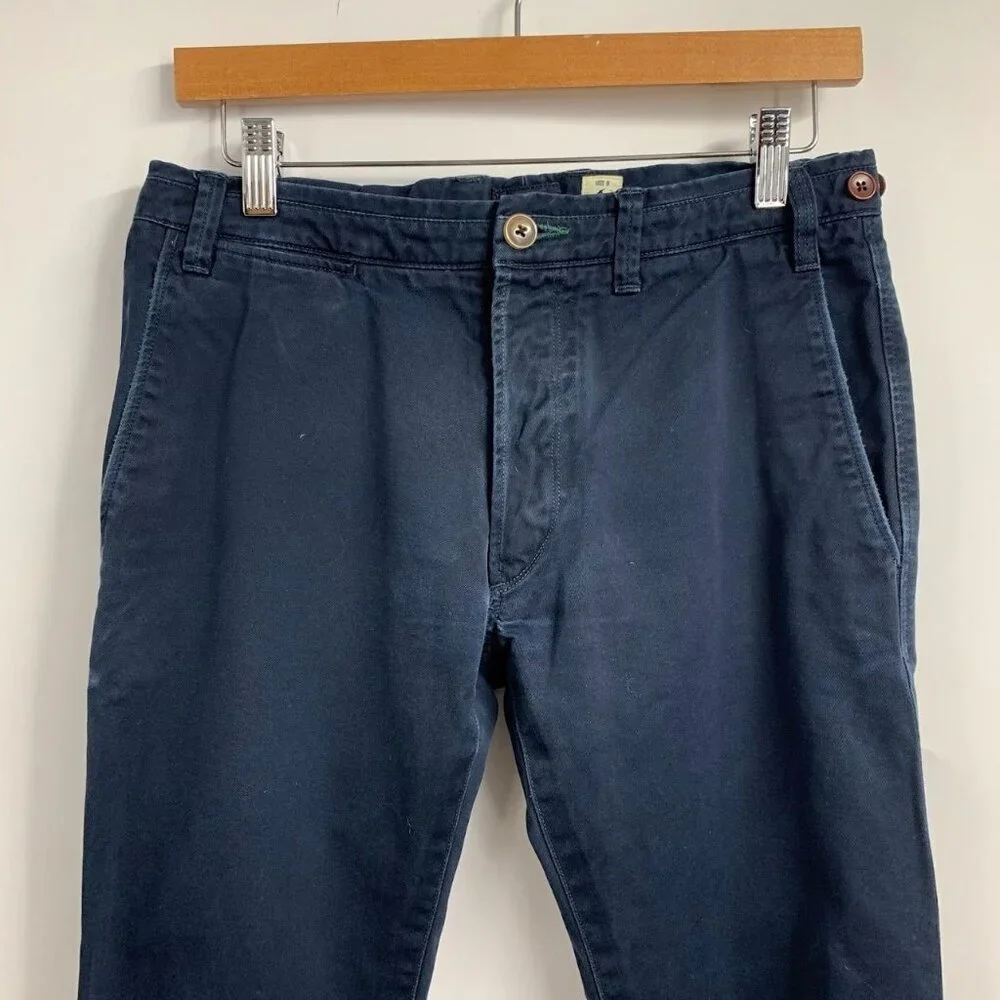 Paul Smith Men's Flat Front Cotton Slash Pocket Chino Slacks Size 28 - Picture 5 of 15